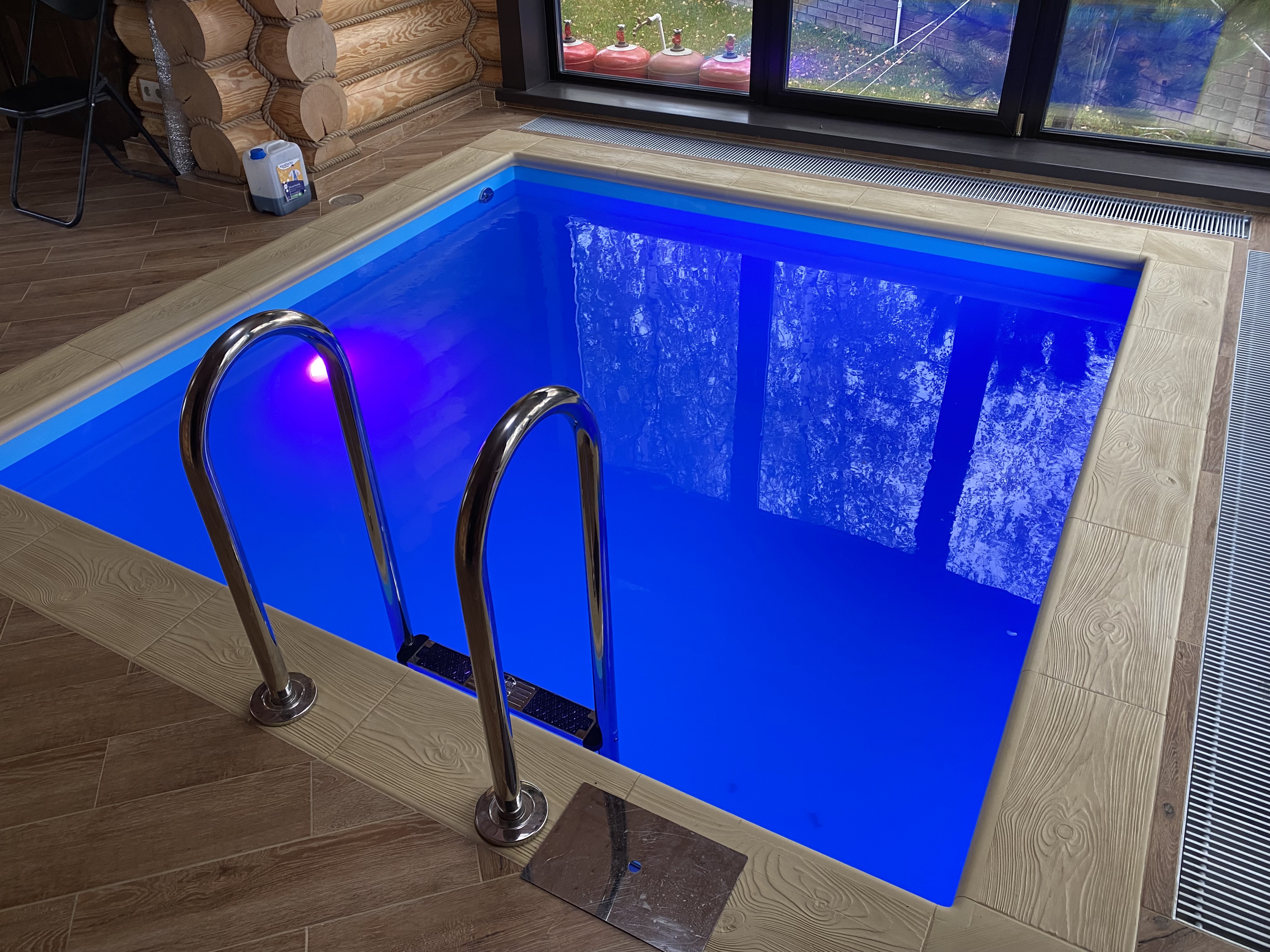 Купель полипропиленовая прямоугольная